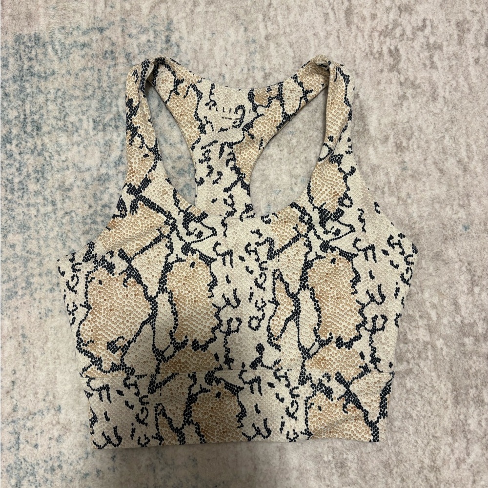 Longline racerback bra top